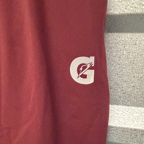 Lululemon Women’s On the Fly Burgundy‎ Straight Leg GATORADE Pant Size 6 ACTIVE - Picture 4 of 11